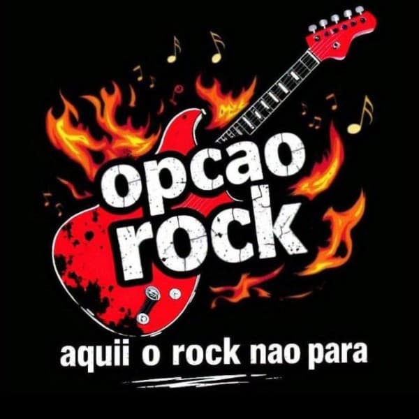 Banner do Grupo Opção Rock
